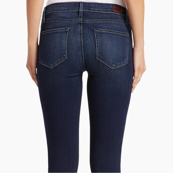 Paige Verdugo Ankle Dark Wash Denim Jeans 28 Waist Women’s 4 6 - Picture 4 of 14
